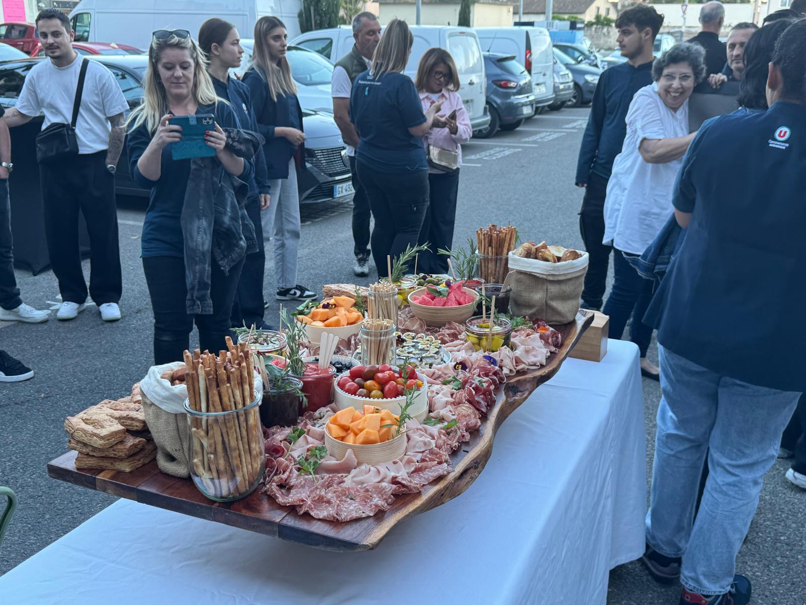 Inauguration Morières-lès-Avignon - vue principale